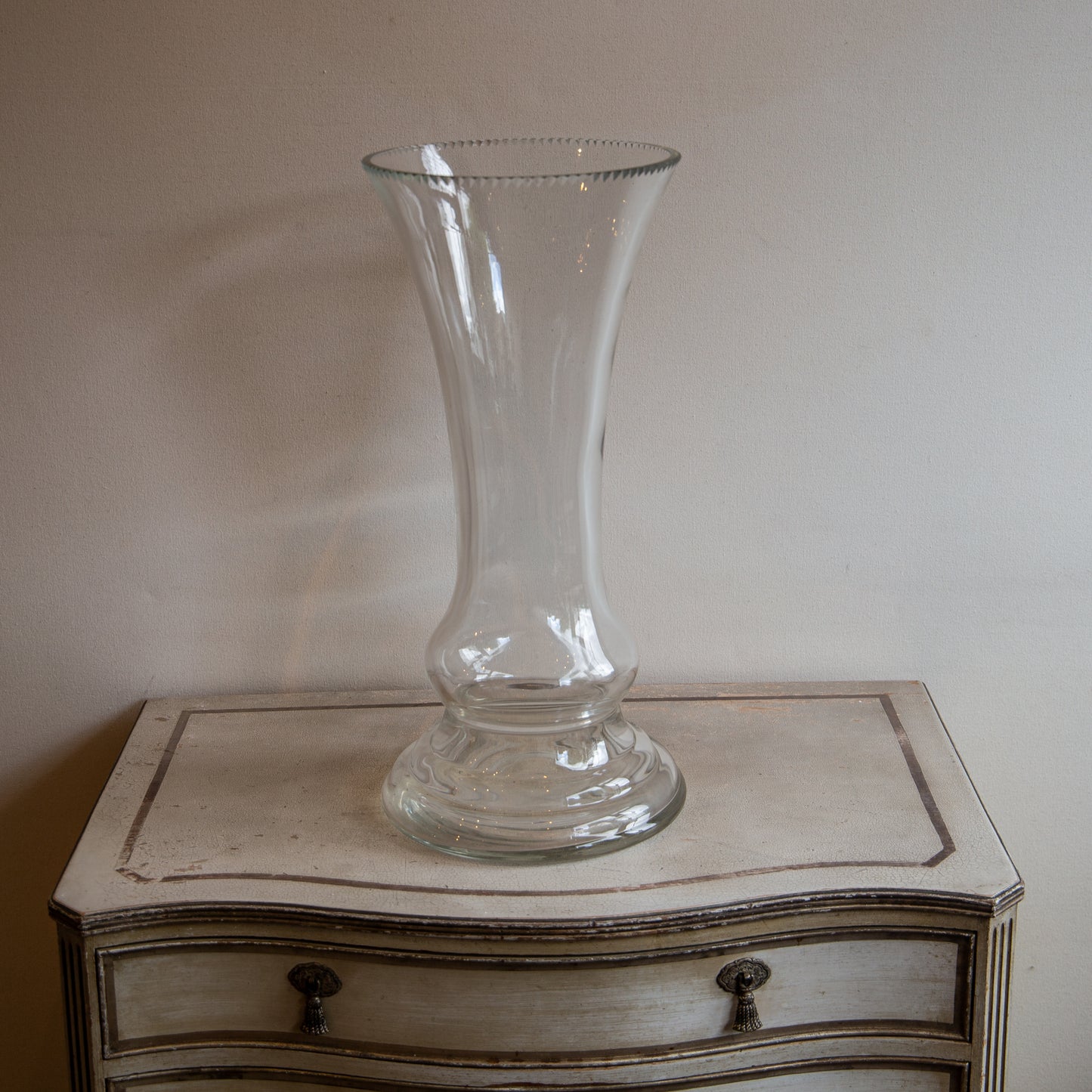 Tall Glass Vase