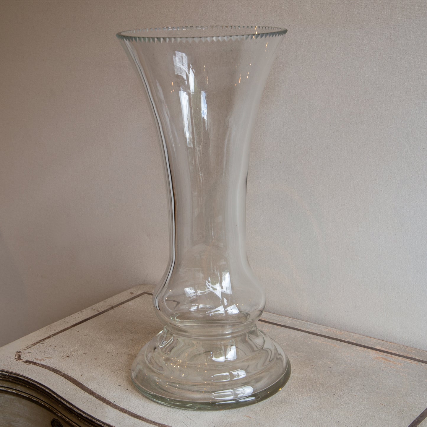 Tall Glass Vase