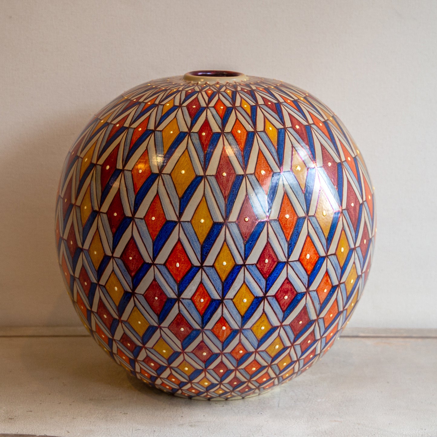 Borgia Moon Jar by Bottega Vignoli