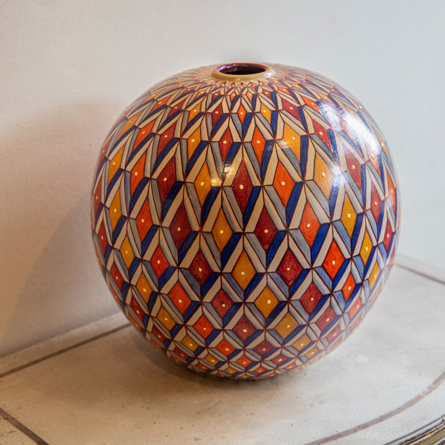 Borgia Moon Jar by Bottega Vignoli