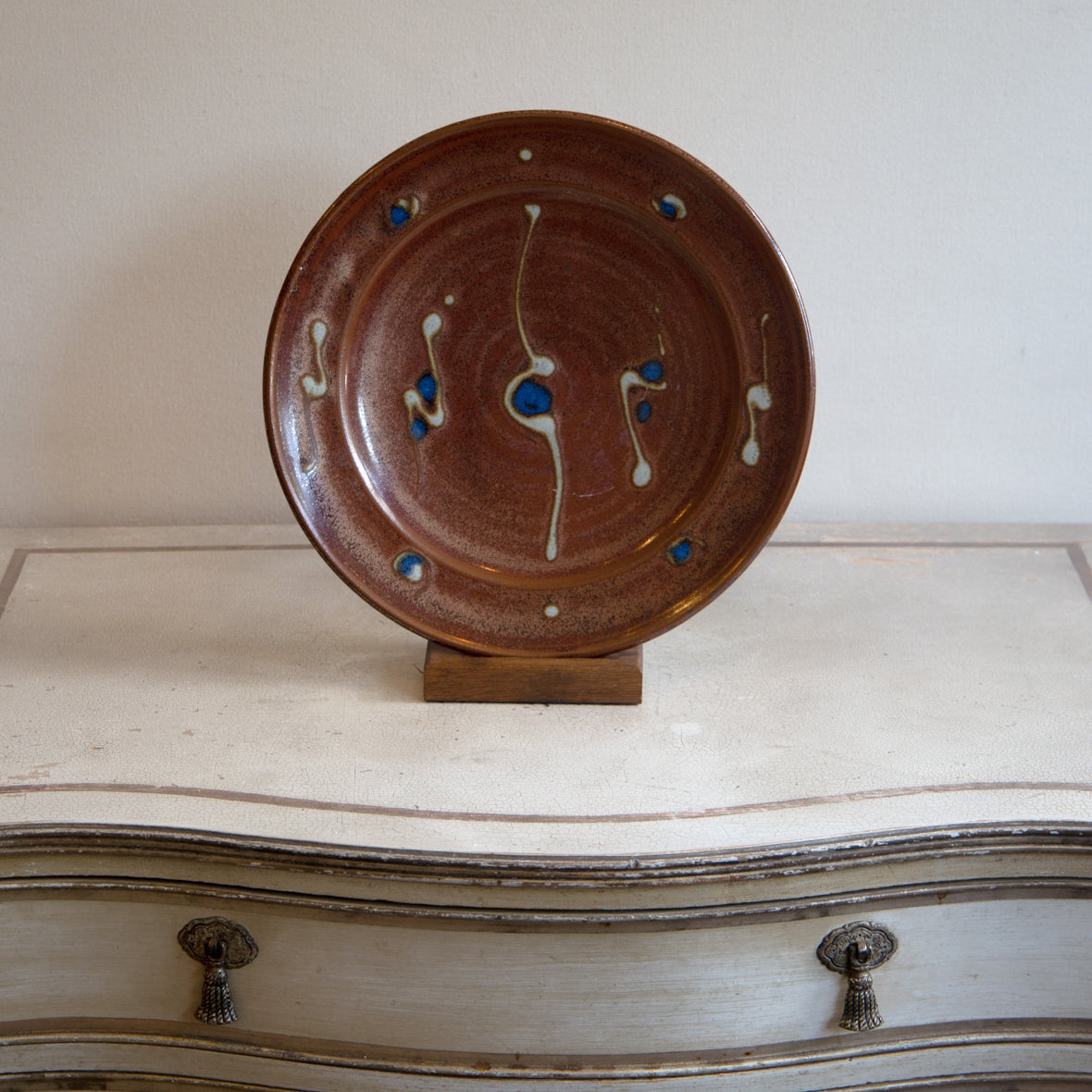 A Slipware Dish by Ray Winchcombe