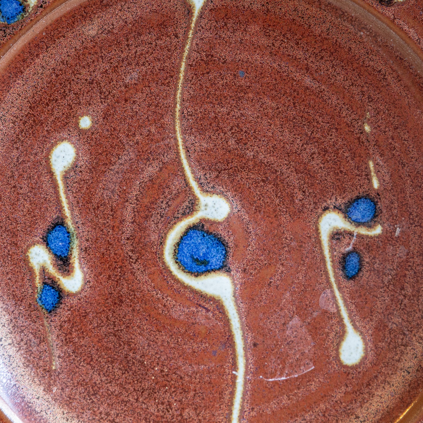 A Slipware Dish by Ray Winchcombe