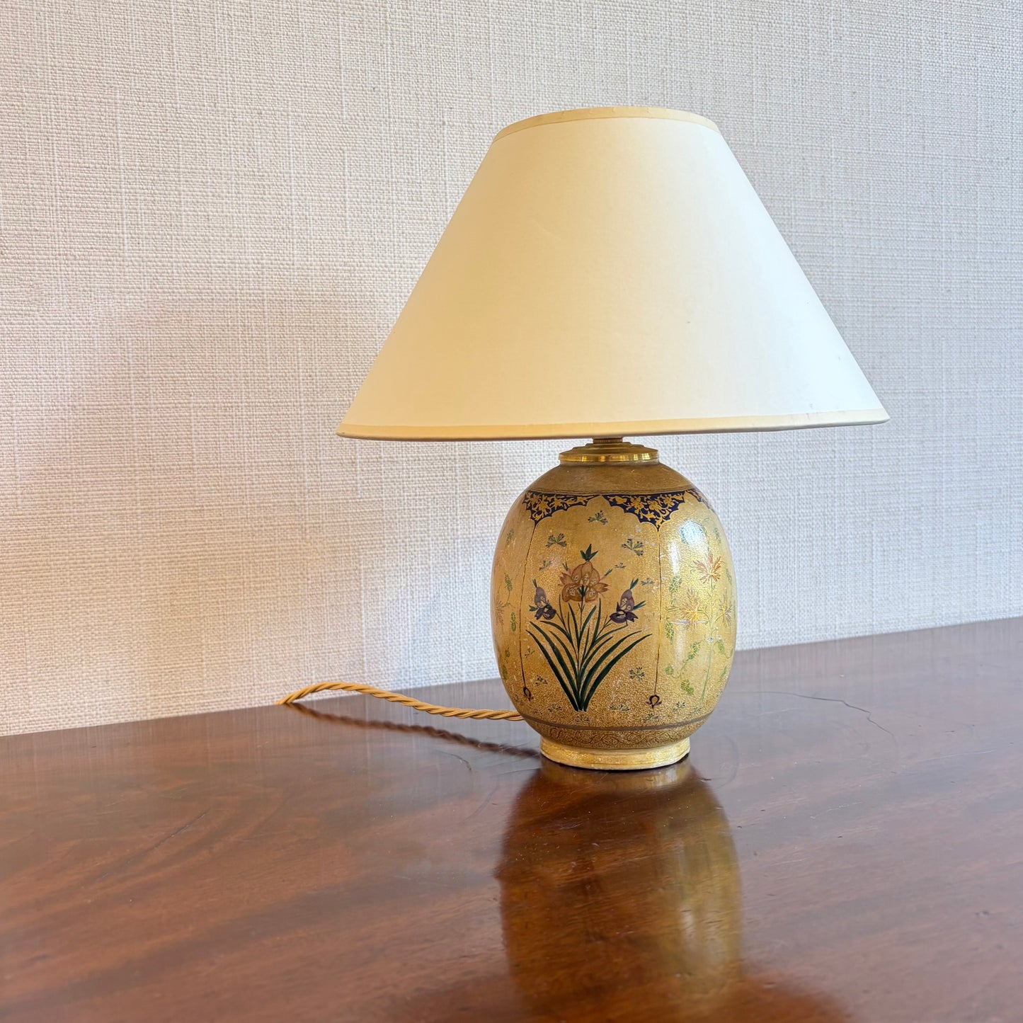 Small Kashmiri Table Lamp, circa 1930