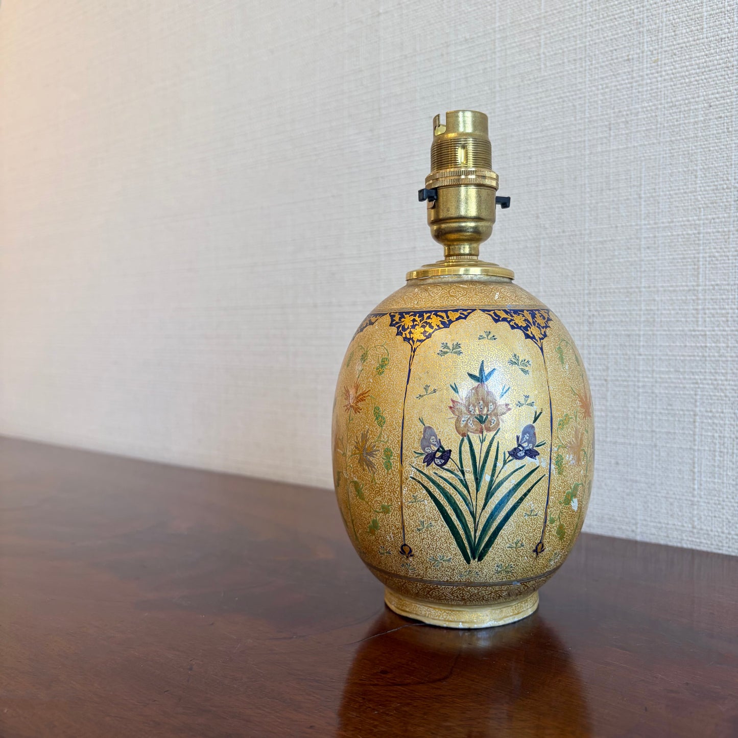Small Kashmiri Table Lamp, circa 1930