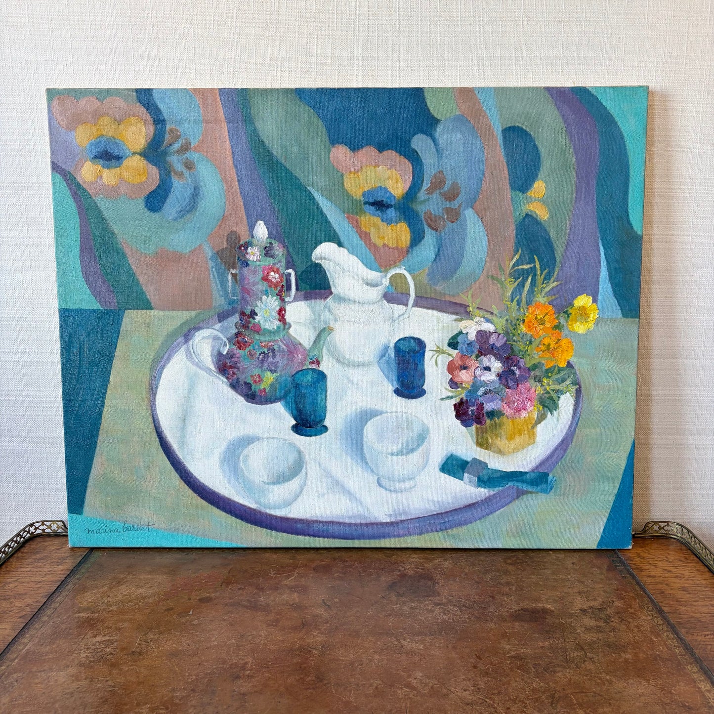 Still Life Painting "Grand Déjeuner" by Marina Bardet