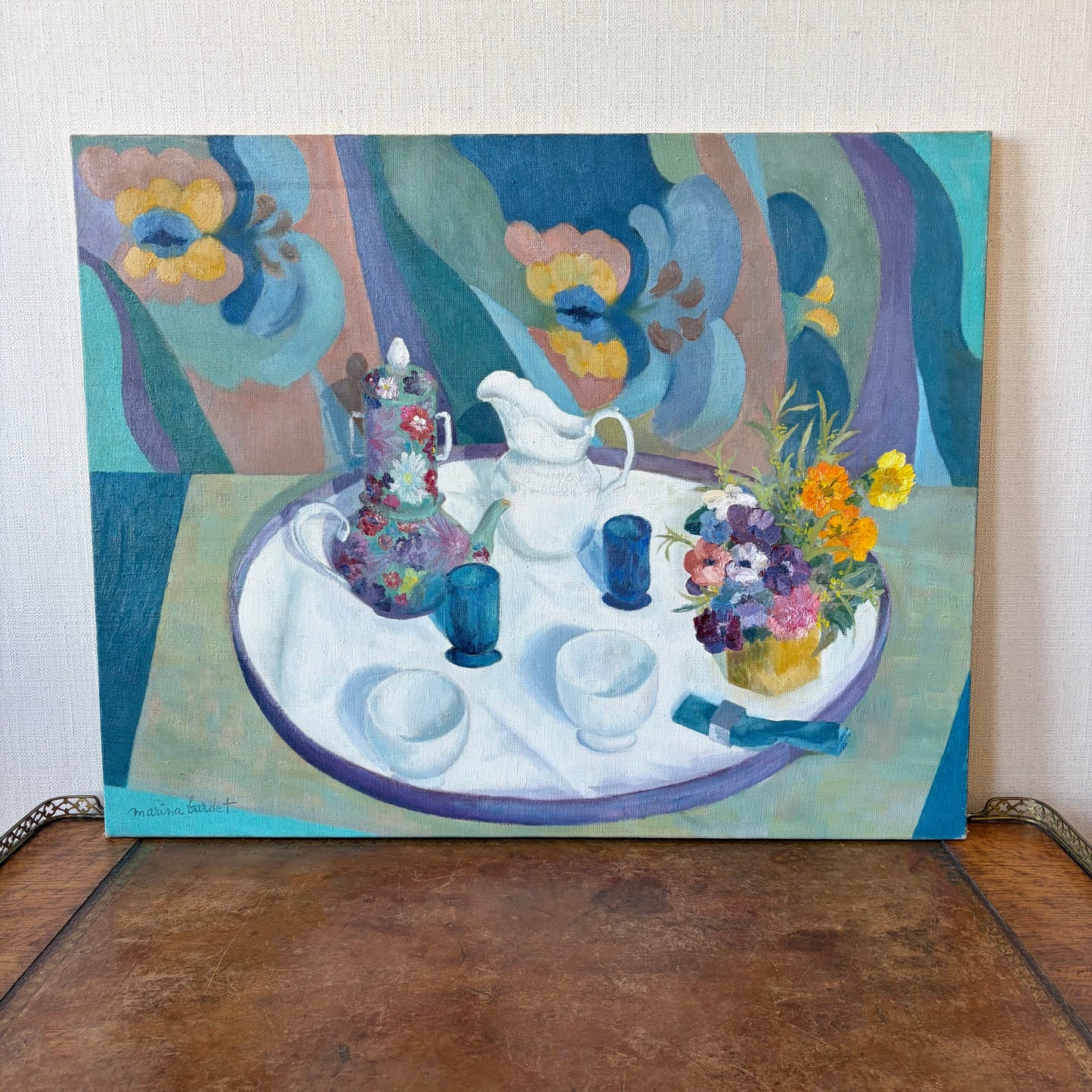 Still Life Painting "Grand Déjeuner" by Marina Bardet
