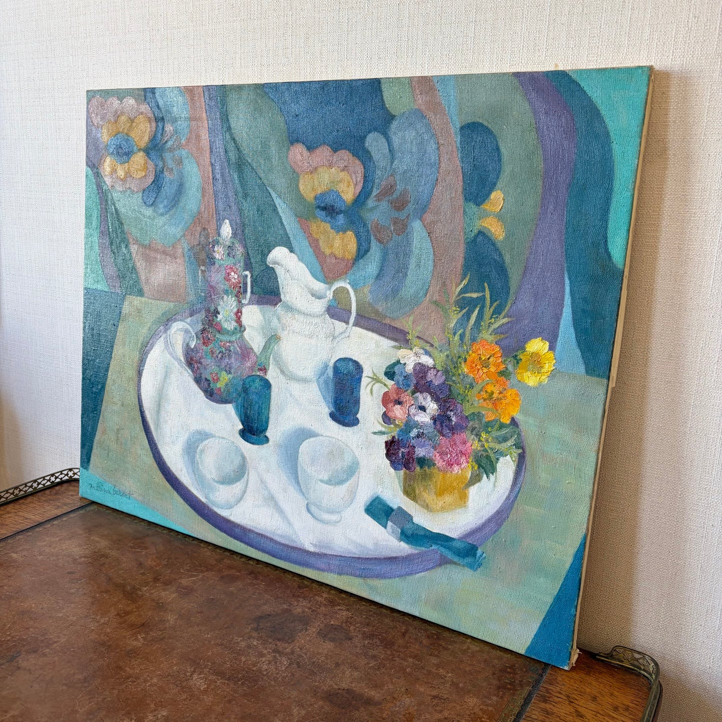 Still Life Painting "Grand Déjeuner" by Marina Bardet