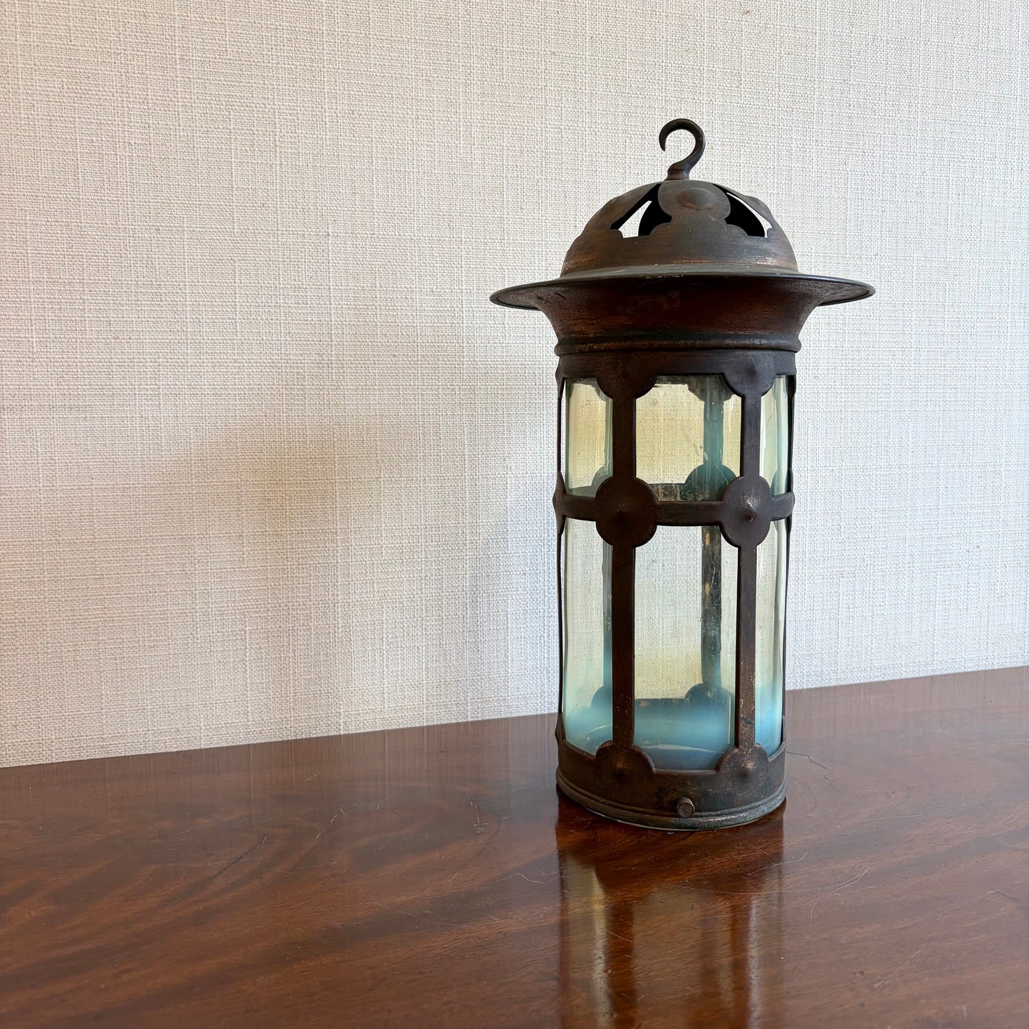 Arts & Crafts Copper Lantern, England Circa 1890
