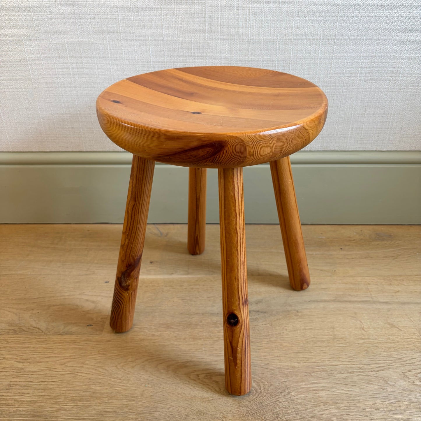 Charlotte Perriand Tripod Stool for Les Arcs, France