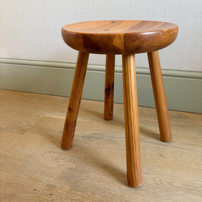 Charlotte Perriand Tripod Stool for Les Arcs, France