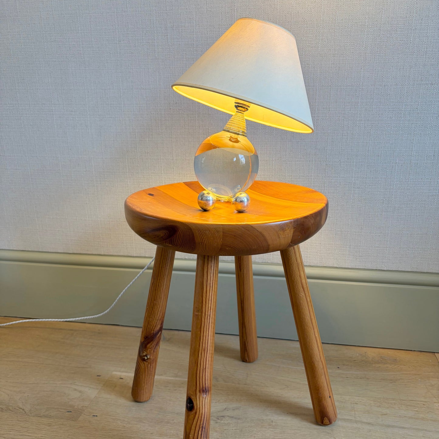 Charlotte Perriand Tripod Stool for Les Arcs, France