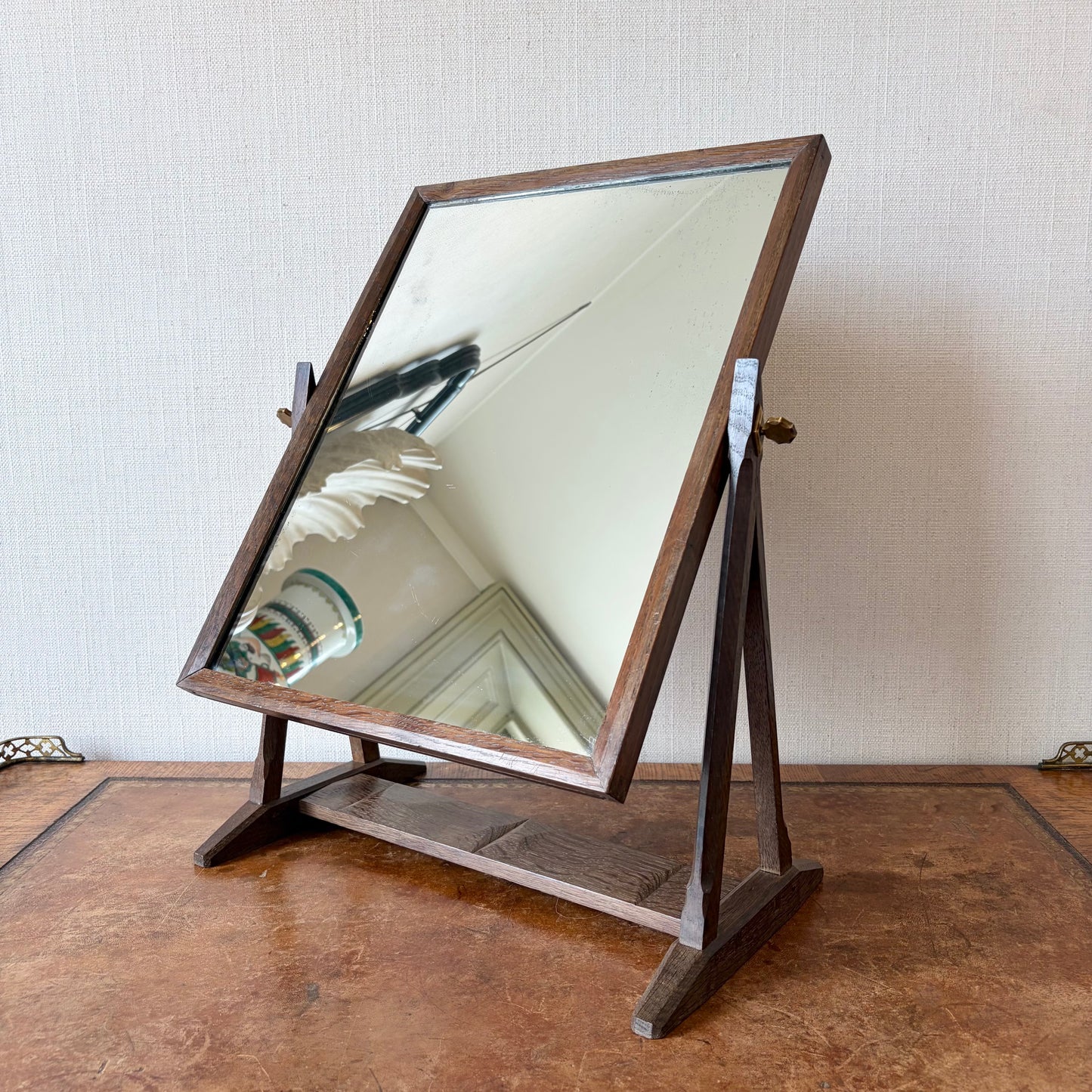 Gordon Russell Oak Dressing Mirror