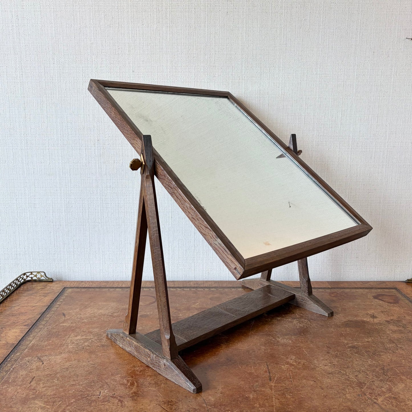 Gordon Russell Oak Dressing Mirror