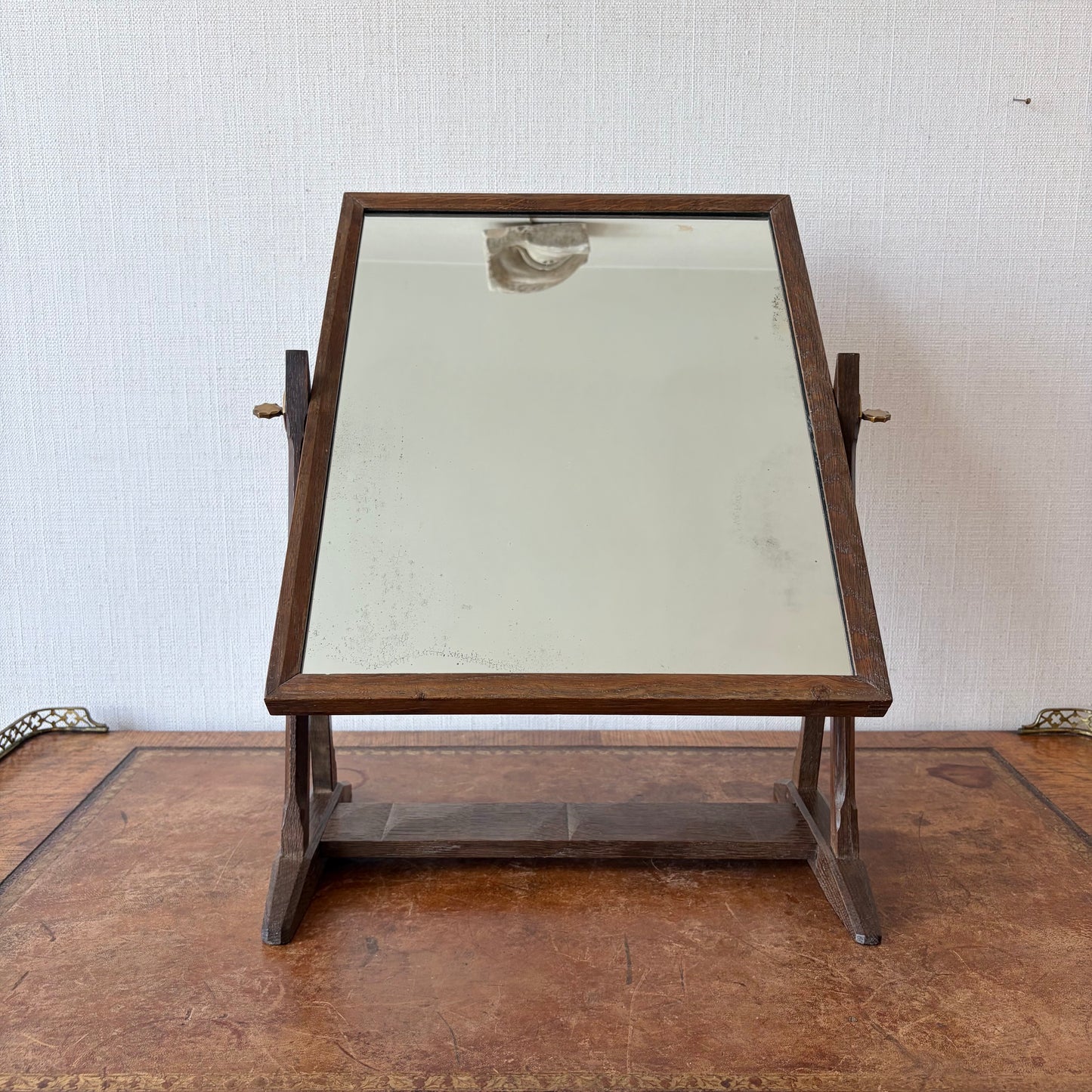 Gordon Russell Oak Dressing Mirror