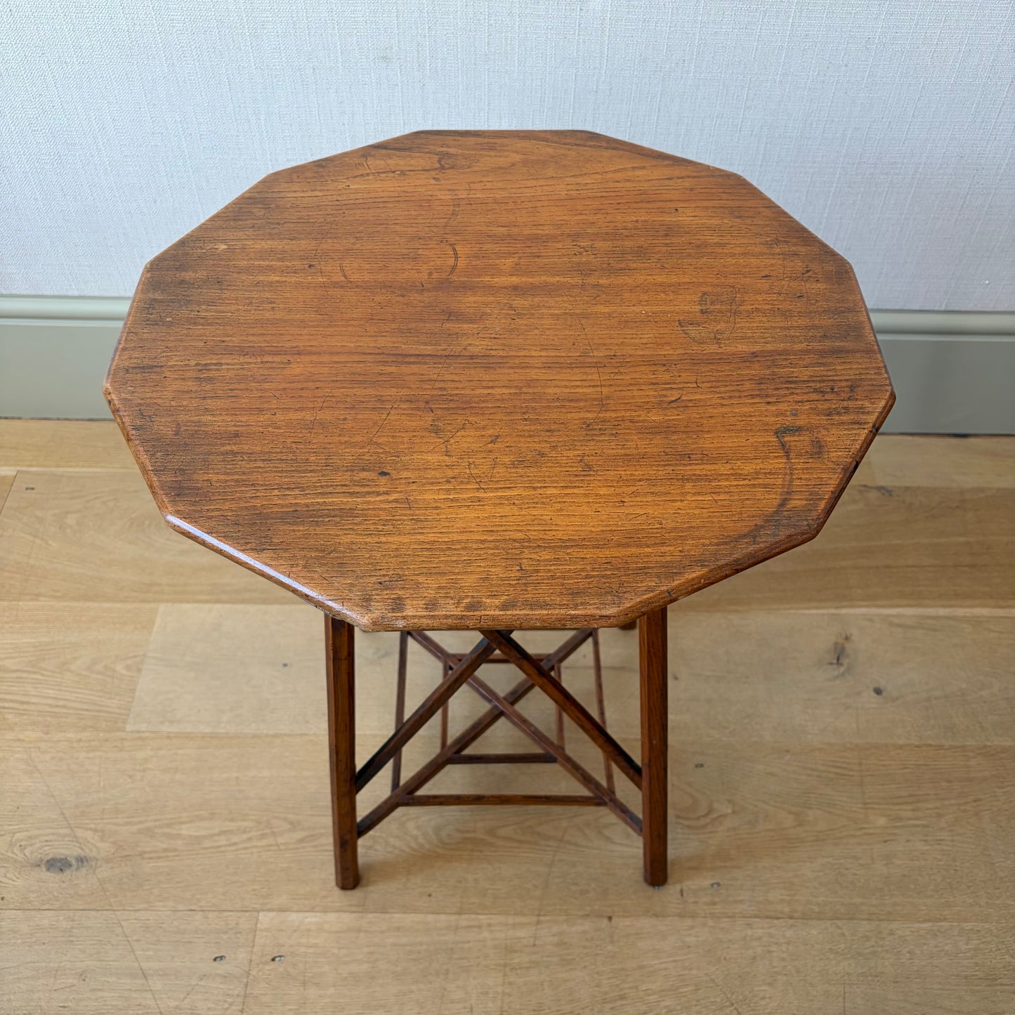 19th Century English Arts & Crafts Oak Occasional Table