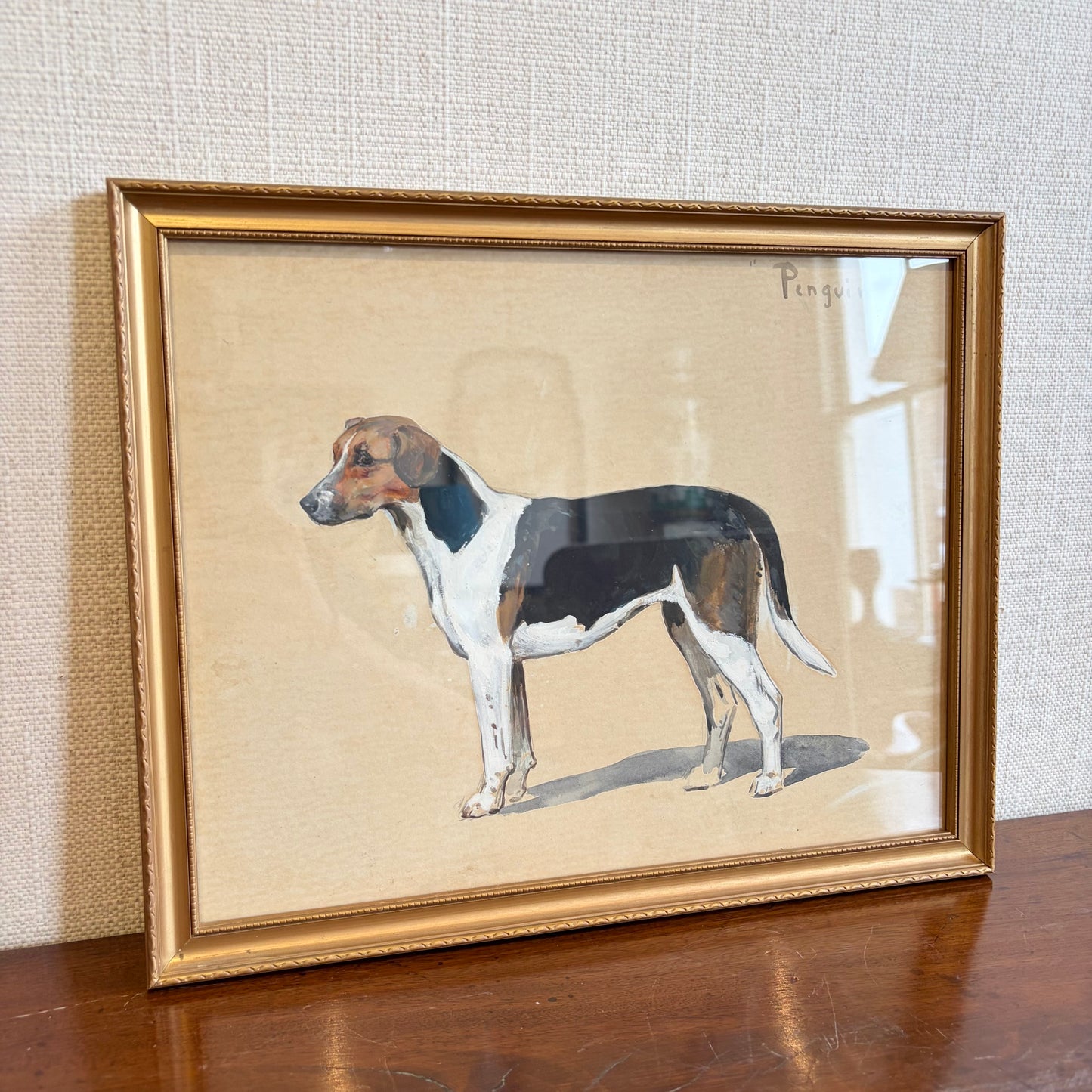 Pair of Dog Portraits, “Penguin" & “Festive”, Circa 1930