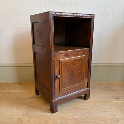 Heals Oak Bedside Cabinet