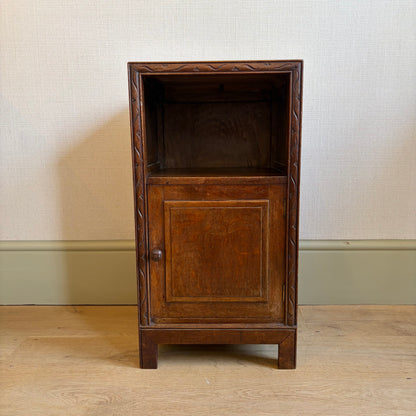 Heals Oak Bedside Cabinet