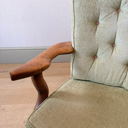 Pair of Guillerme et Chambron 'Grand Repos' Armchairs