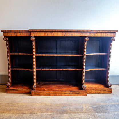 George IV Open Bookcase