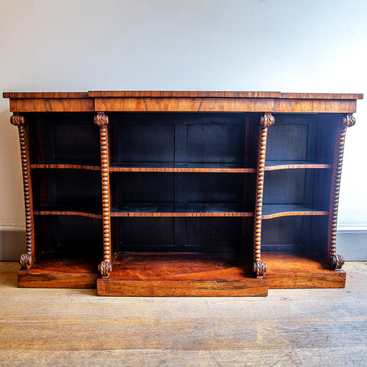 George IV Open Bookcase