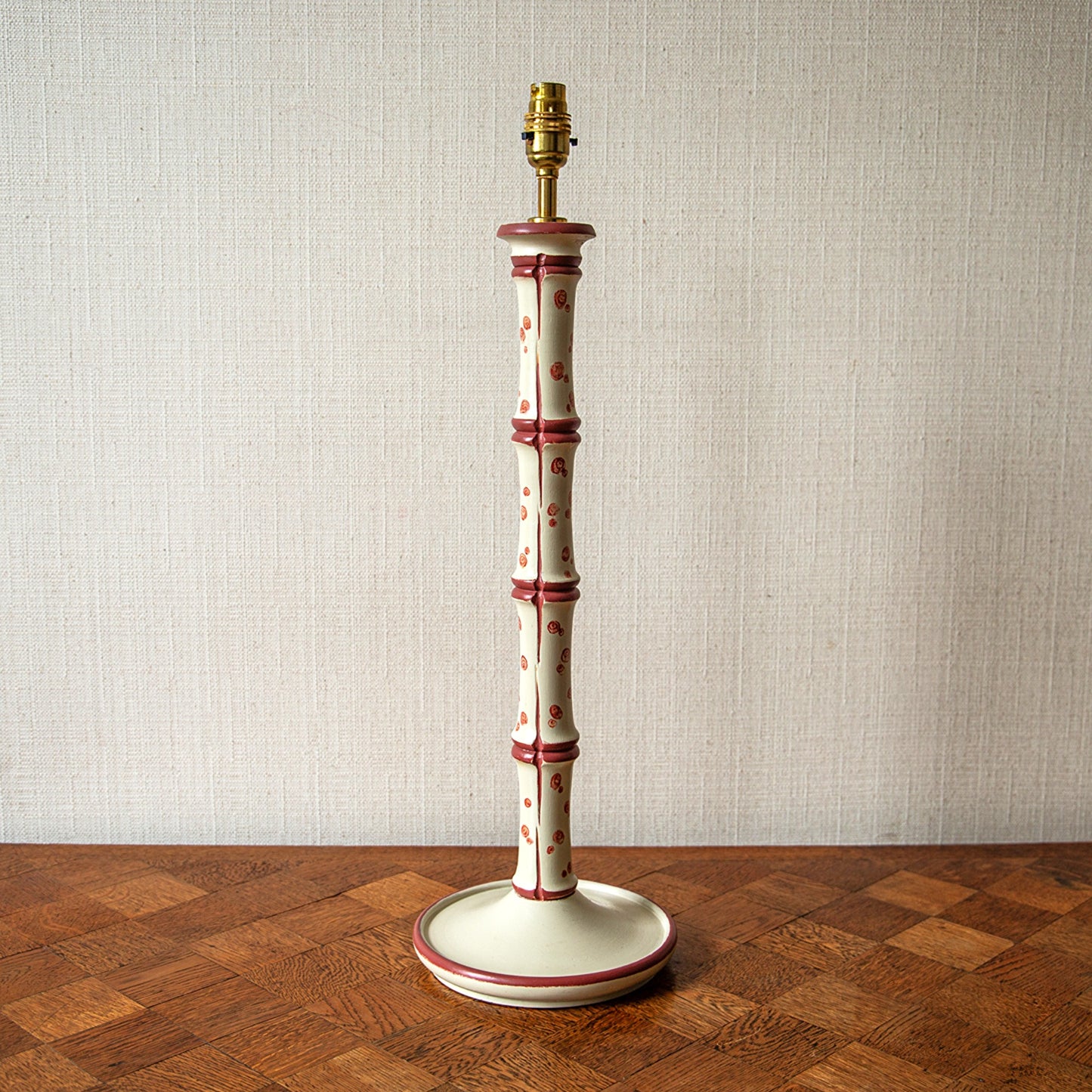 'Bamboo' Candlestick Lamps