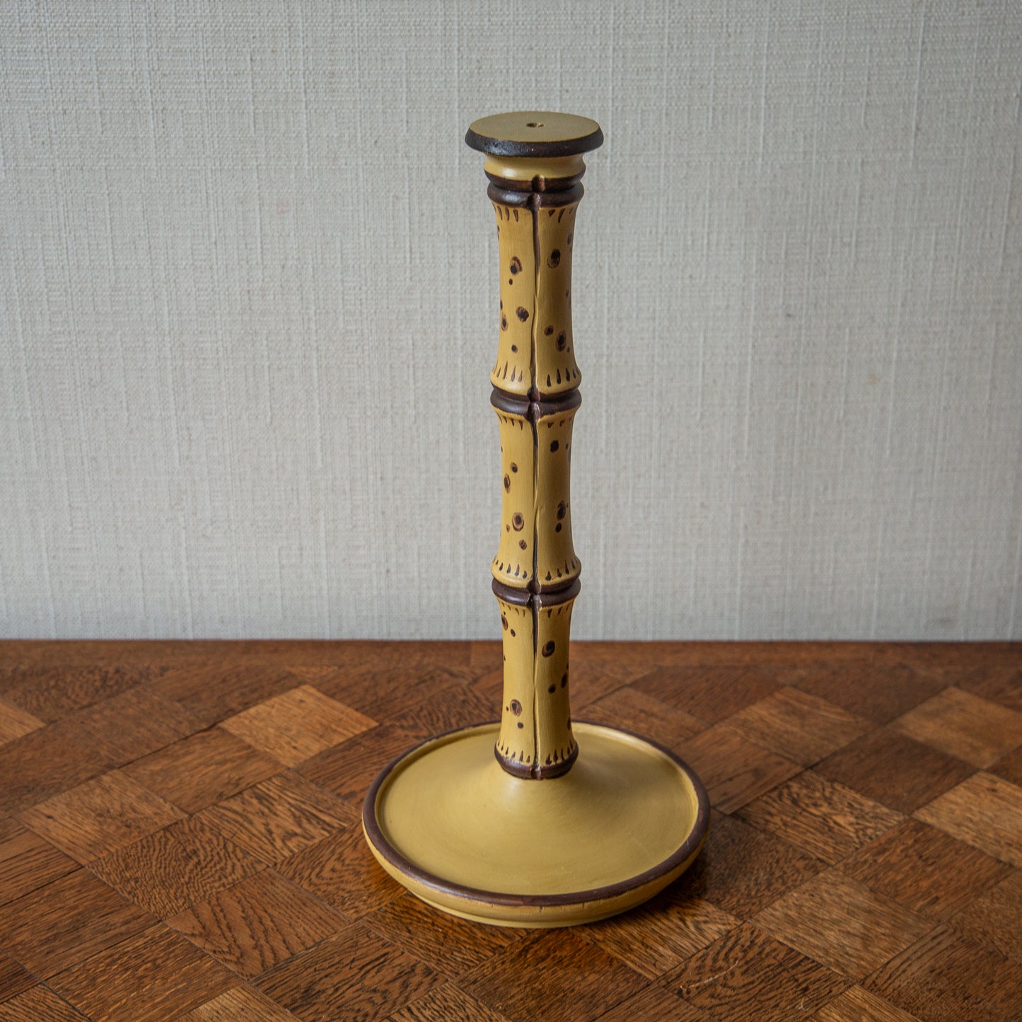 'Bamboo' Candlestick Lamps