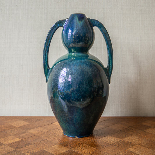 Turquoise Vase By Alphonse Cytere