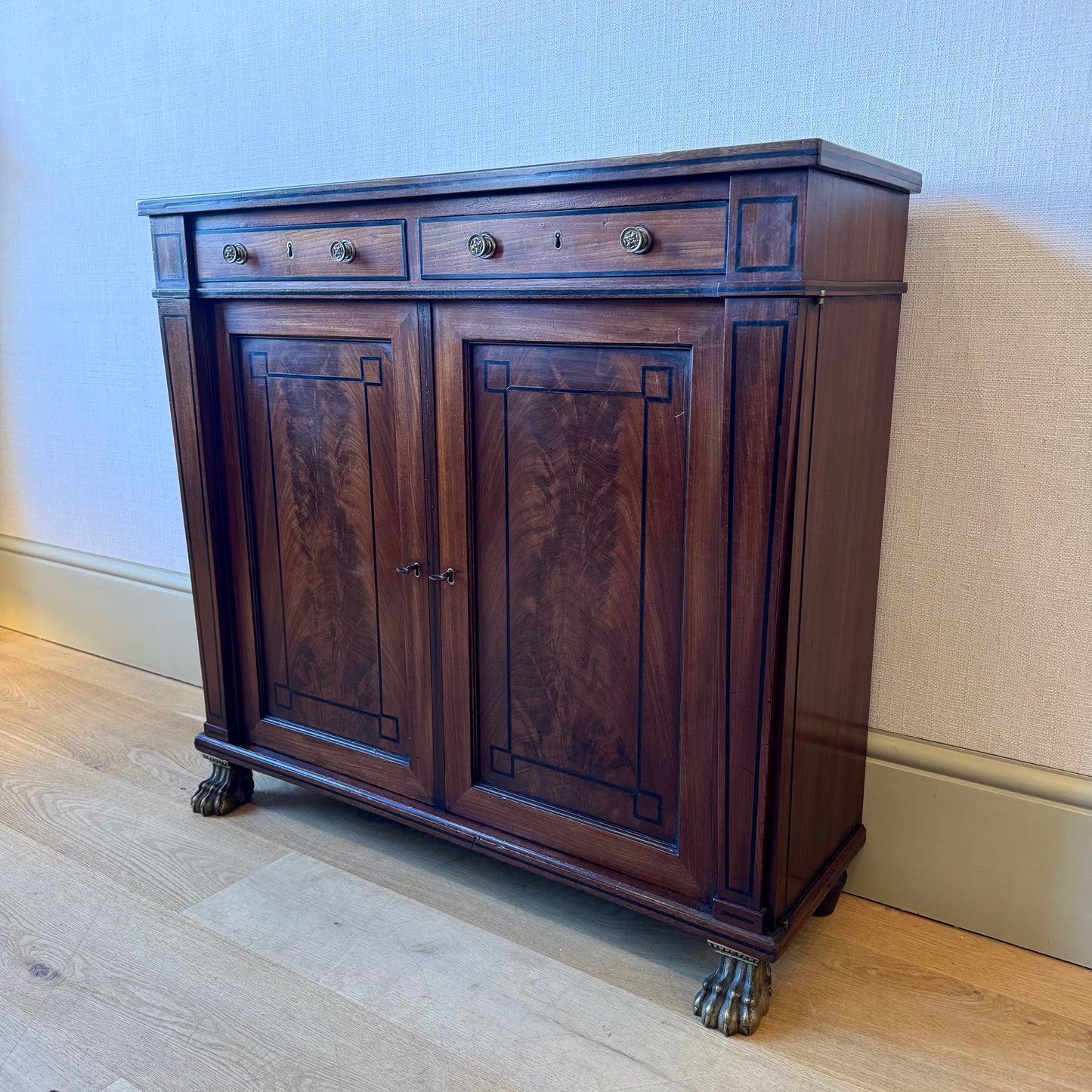 Regency Chiffonier Side Cabinet, circa 1830