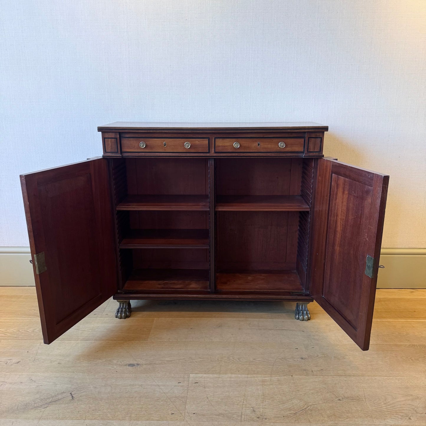 Regency Chiffonier Side Cabinet, circa 1830