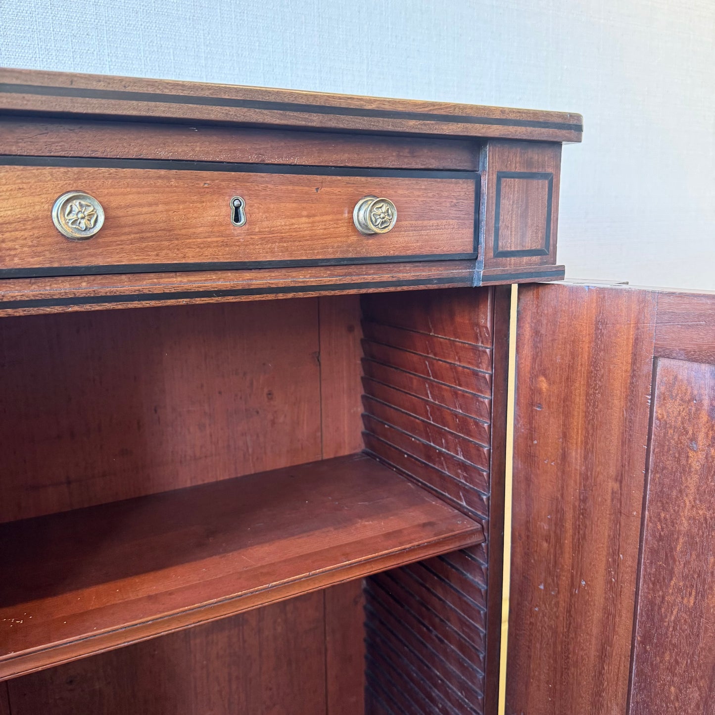 Regency Chiffonier Side Cabinet, circa 1830