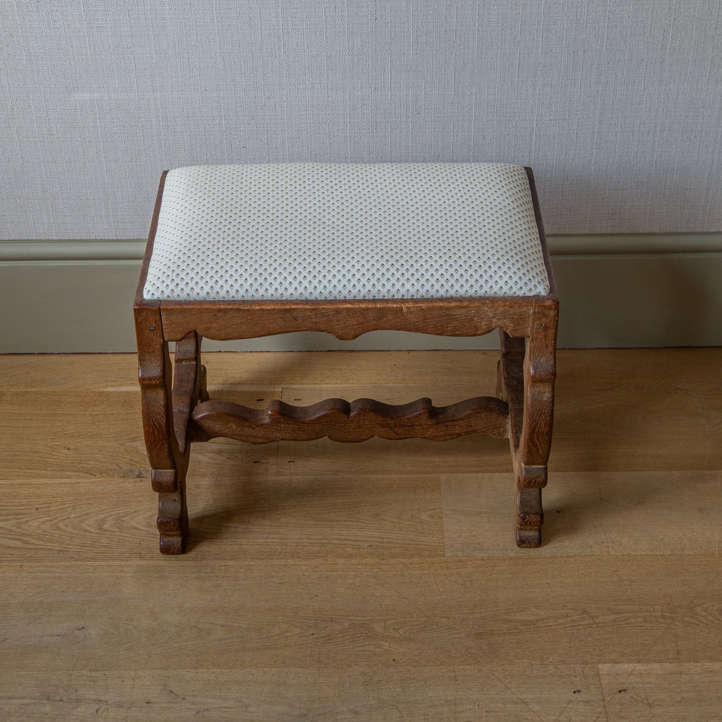 Lorimer Style Upholstered Stool