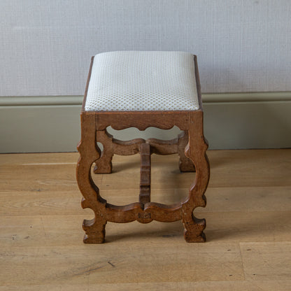 Lorimer Style Upholstered Stool