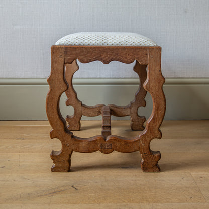 Lorimer Style Upholstered Stool