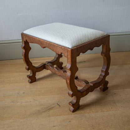 Lorimer Style Upholstered Stool