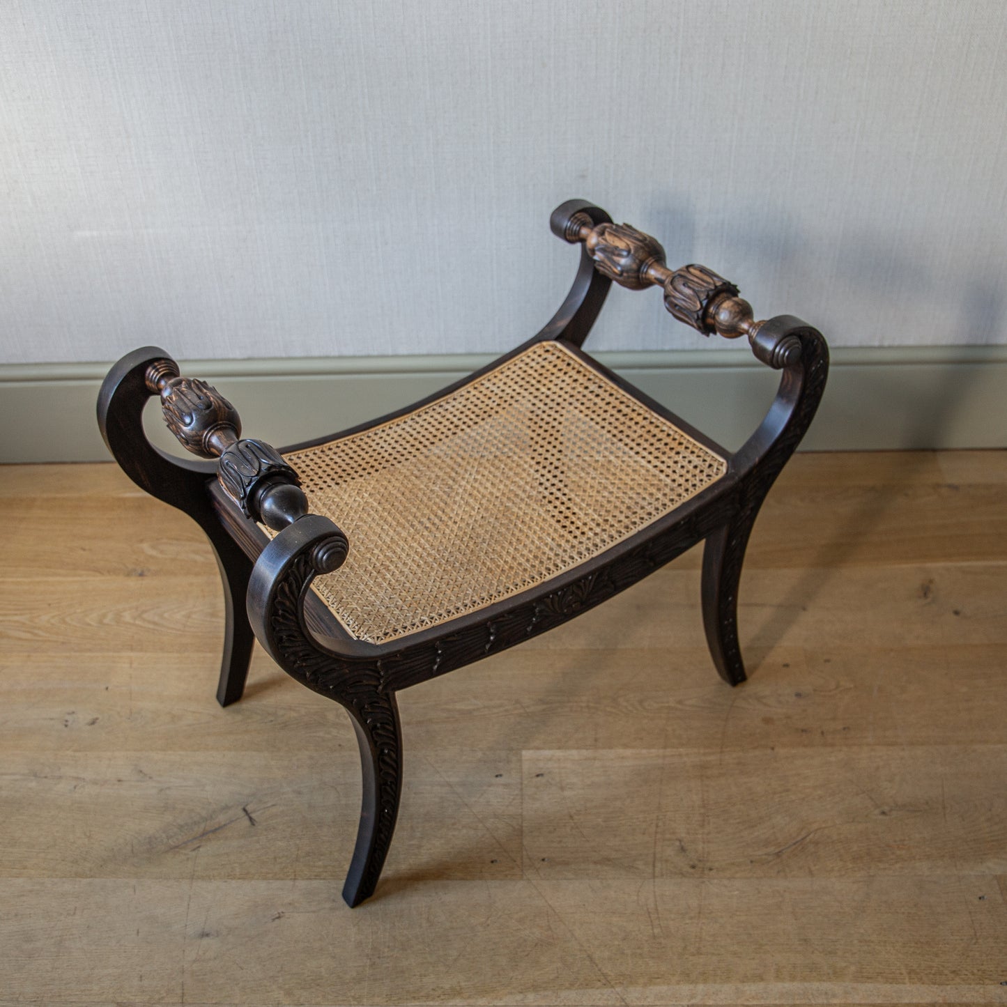 Pair of Ebony Stools