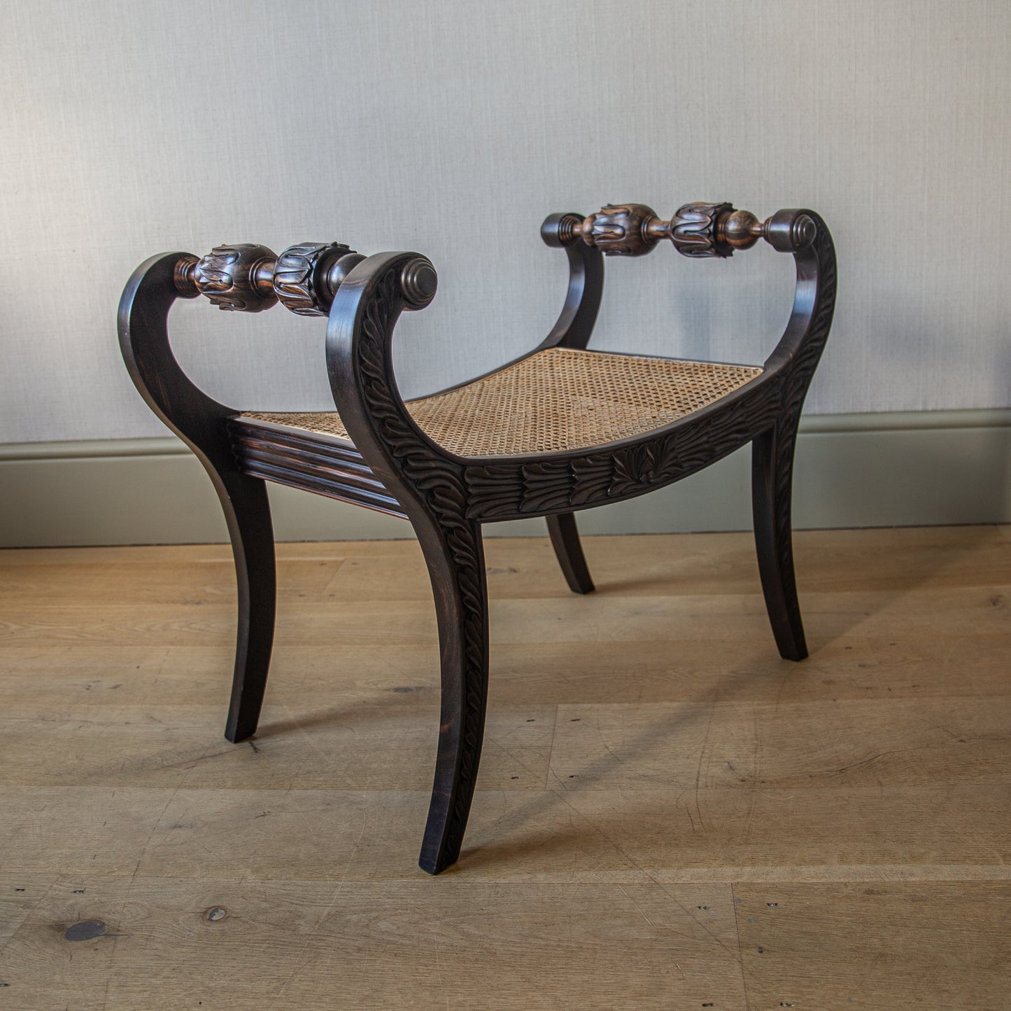 Pair of Ebony Stools