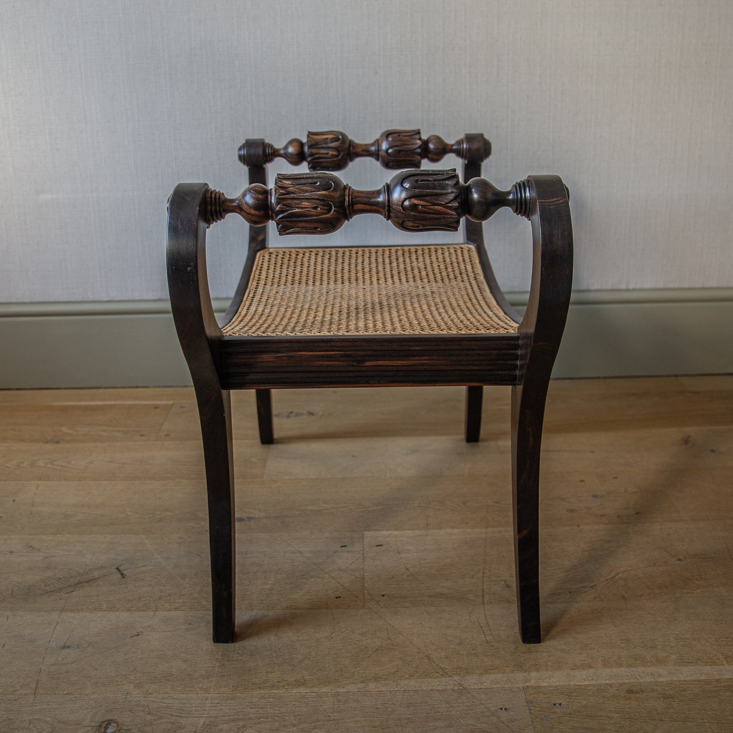 Pair of Ebony Stools