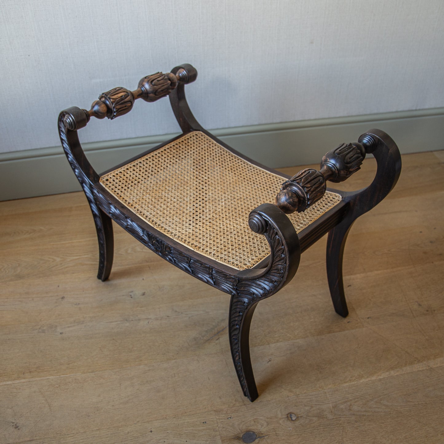 Pair of Ebony Stools