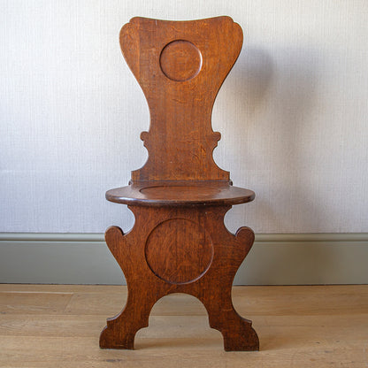 Mahogany Hall Chair