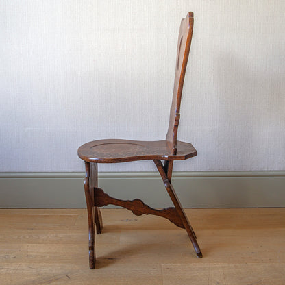 Mahogany Hall Chair