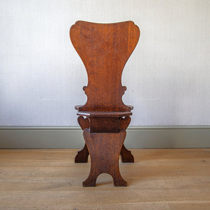 Mahogany Hall Chair