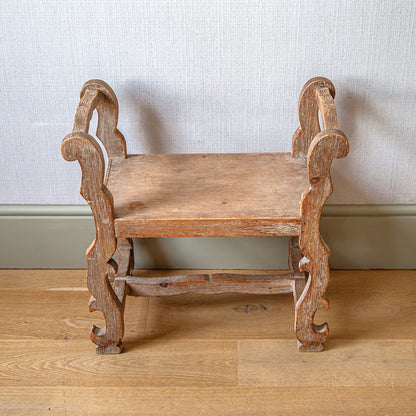 Limed ‘Lorimer’ Style Bench