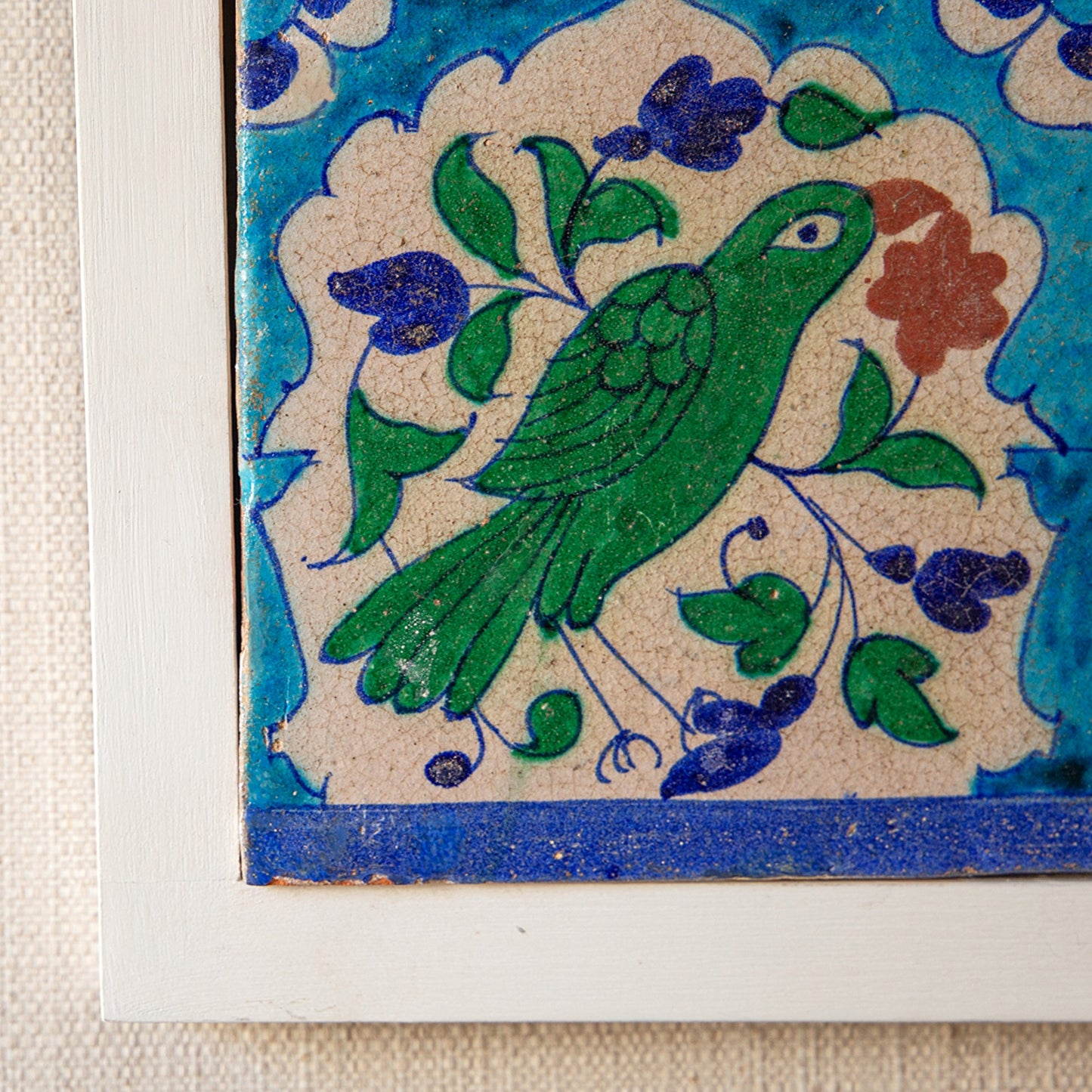 Set of Glazed Multan Parrot Tiles