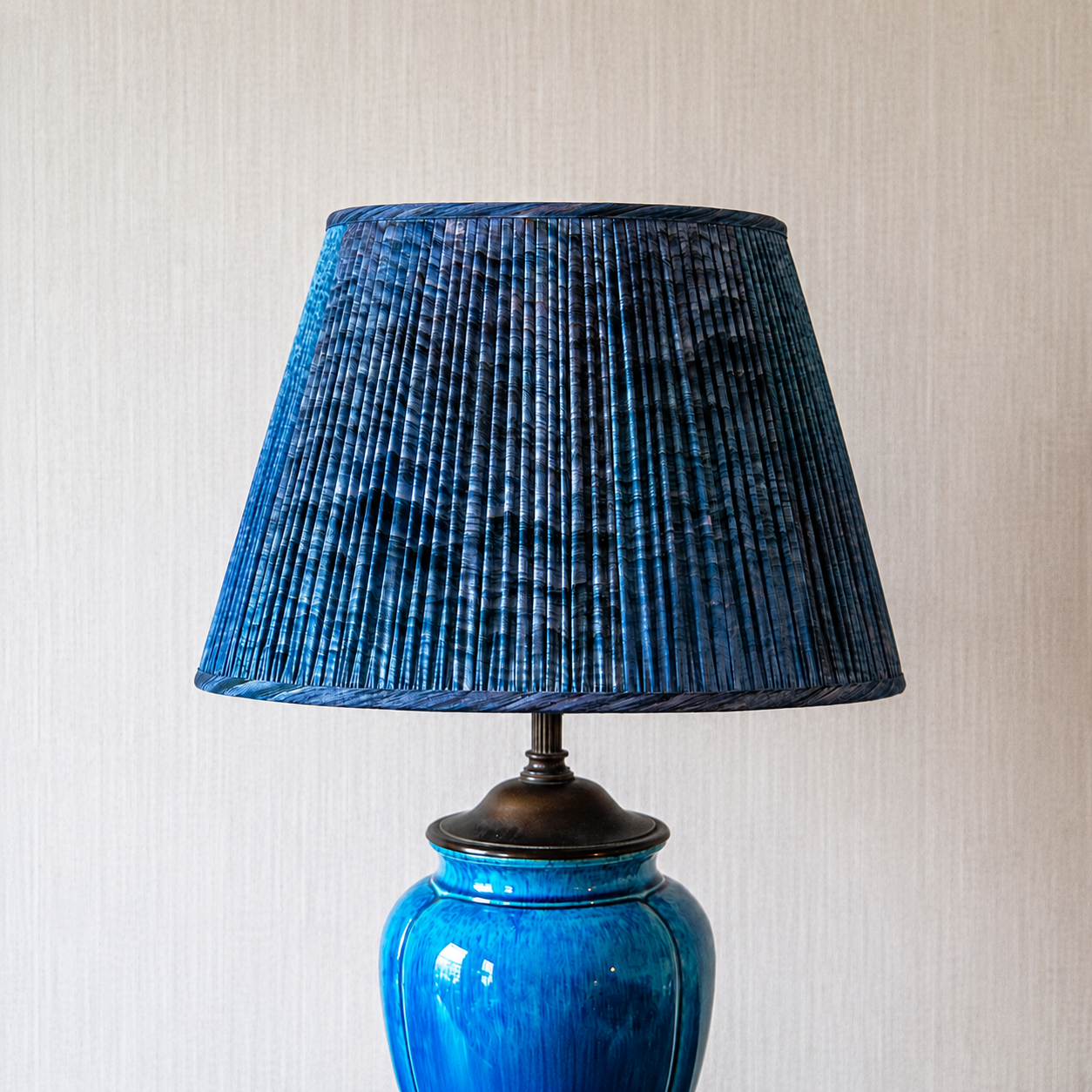 Turquoise Mounted Table Lamp